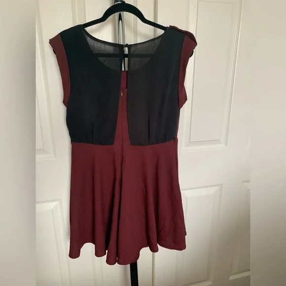 Double Zero | Dresses | Double Zero Maroon Fit And Flare Dress | Poshmark Double Zero | Dresses | Double Zero Maroon Fit And Flare Dress | Poshmark
